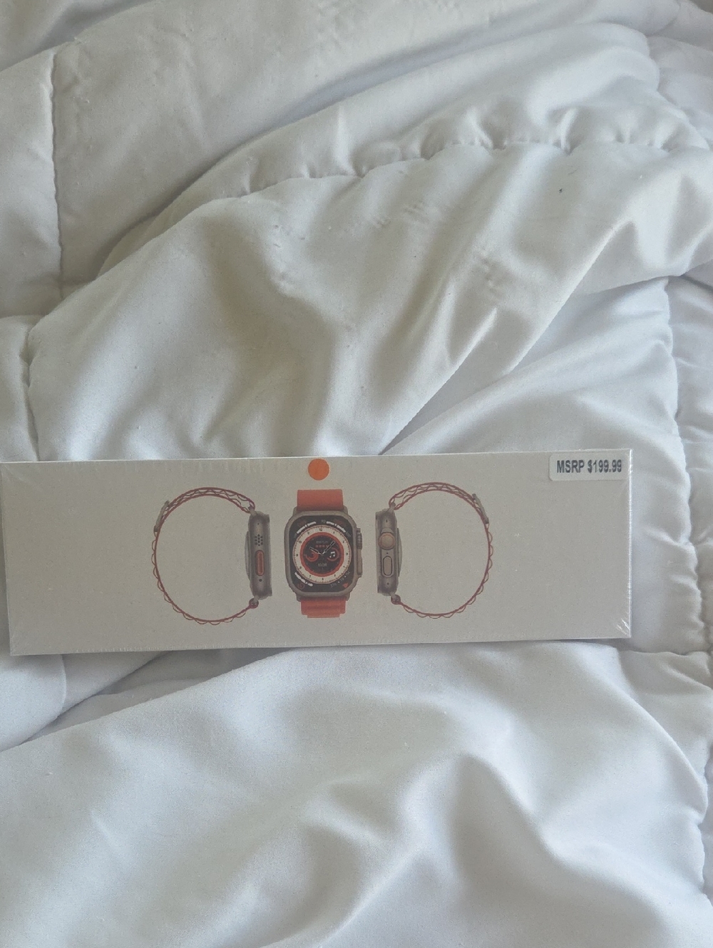 Watch Ultra with Orange Watch Face and Orange Bands